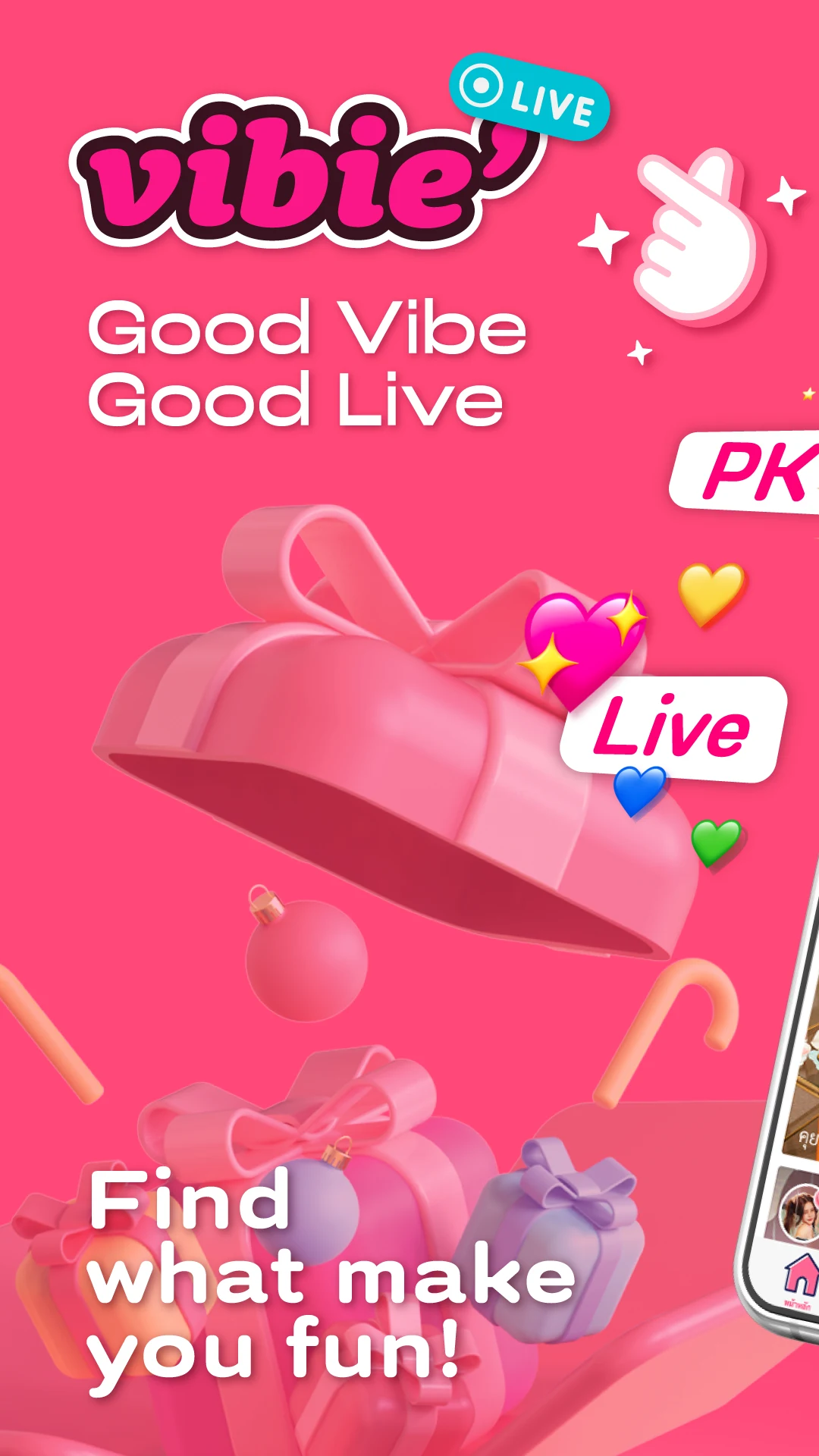 Vibie - Good Vibe Good Live screenshot